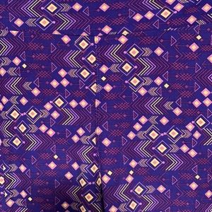 LuLaRoe Leggings Purple Arrows Tall & Curvy